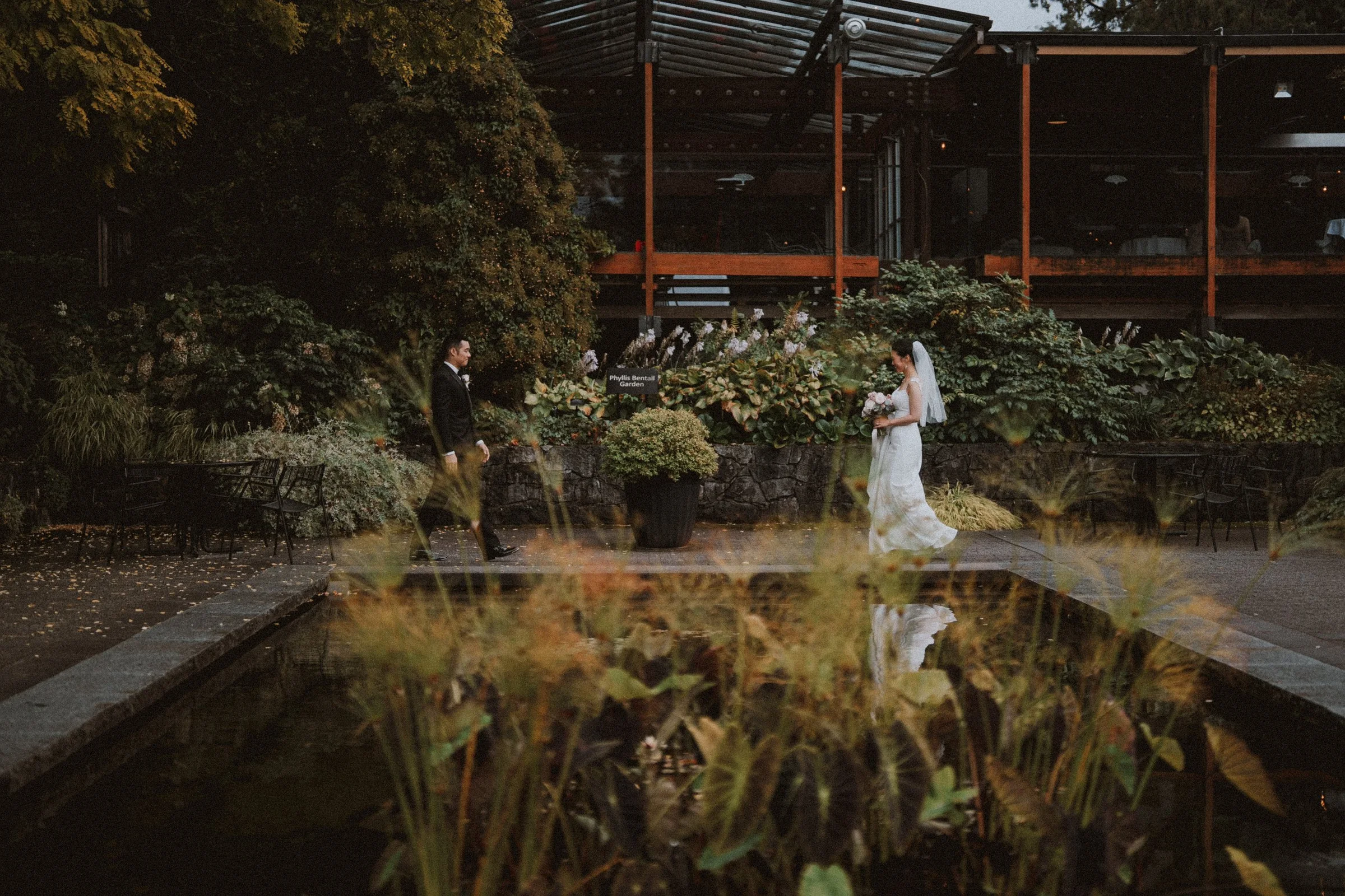 Rainy Day Elegance: Shaughnessy Restaurant & VanDusen Garden Wedding